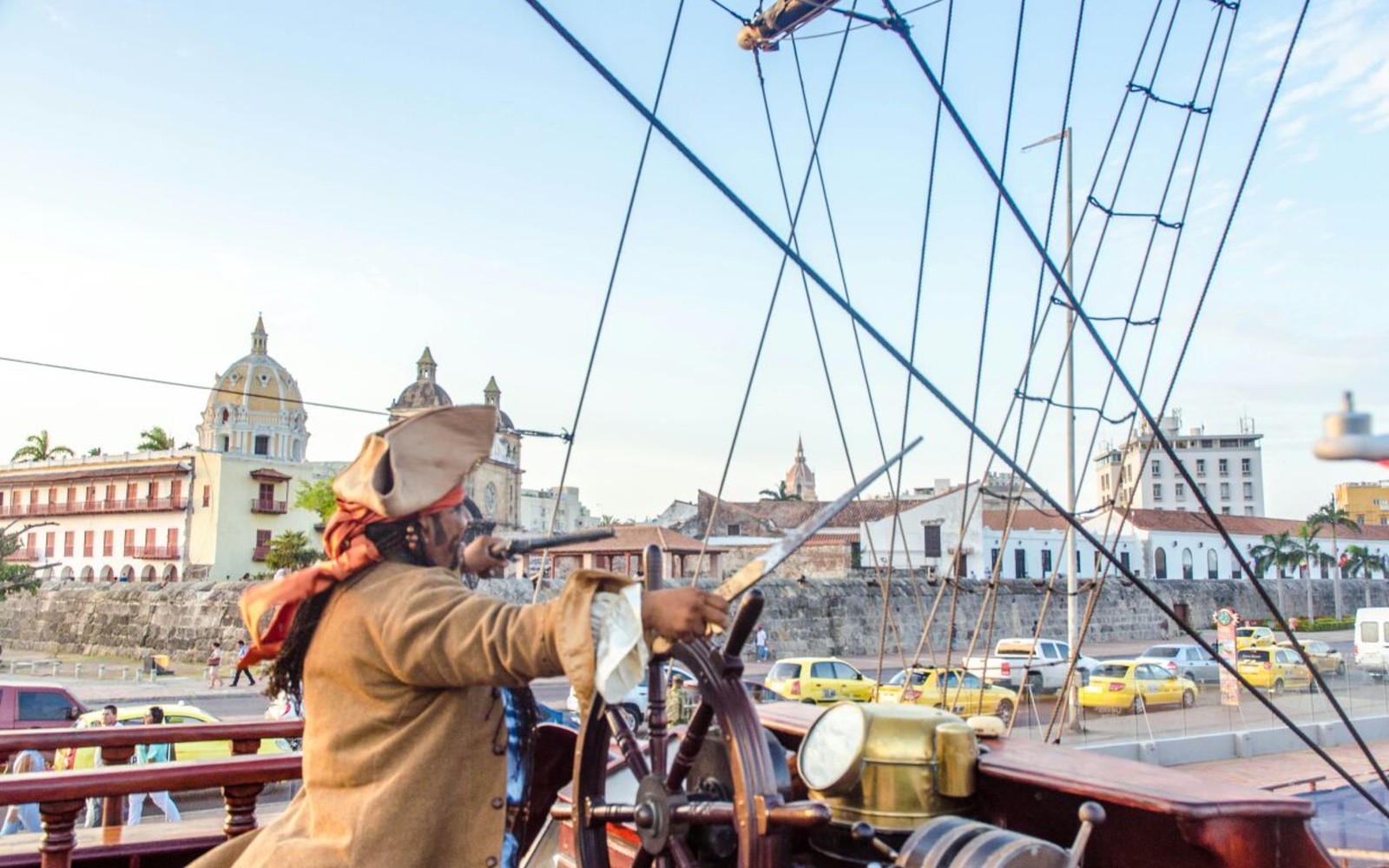 Caminata pirata — Cartagena