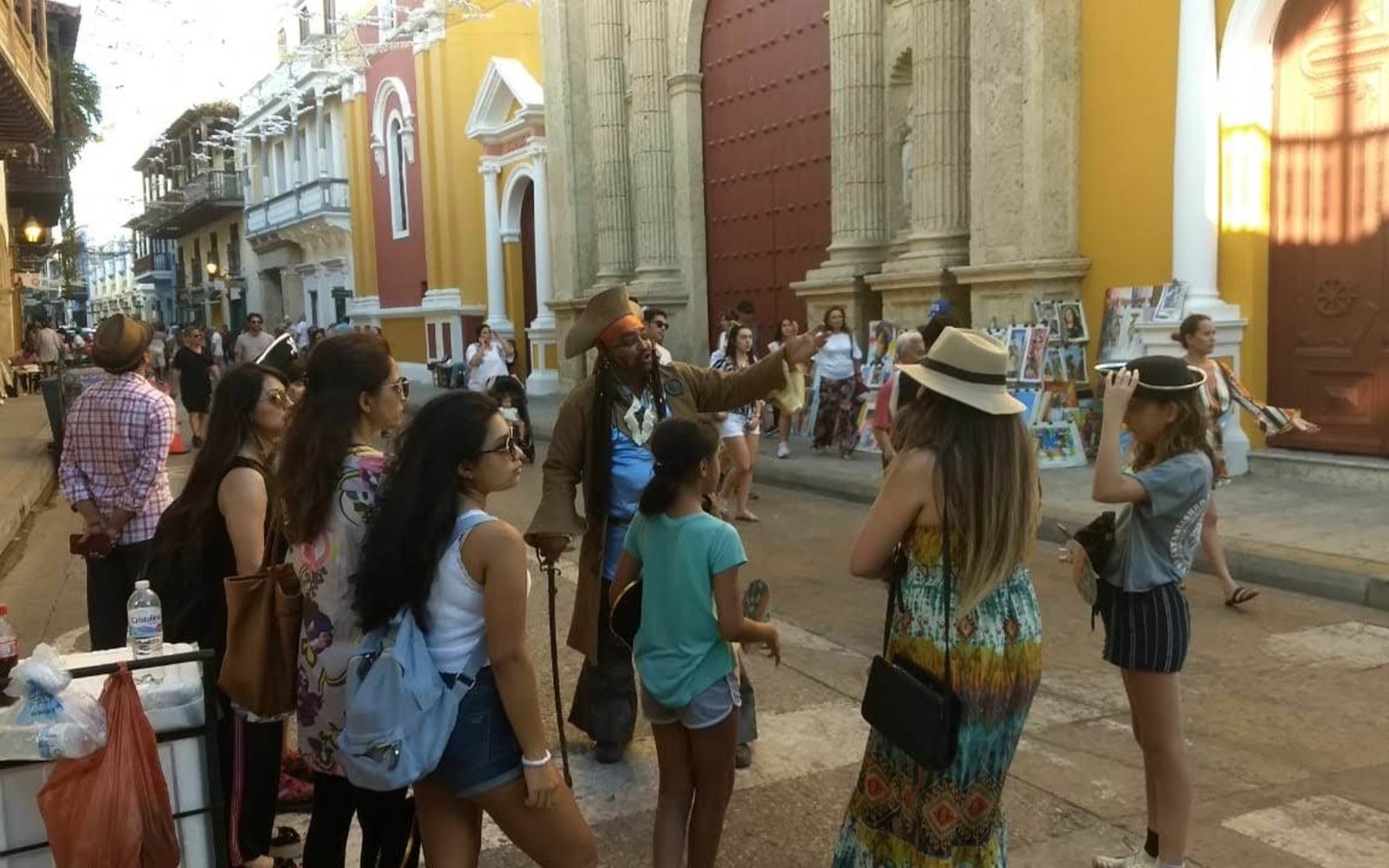 Caminata pirata — Cartagena