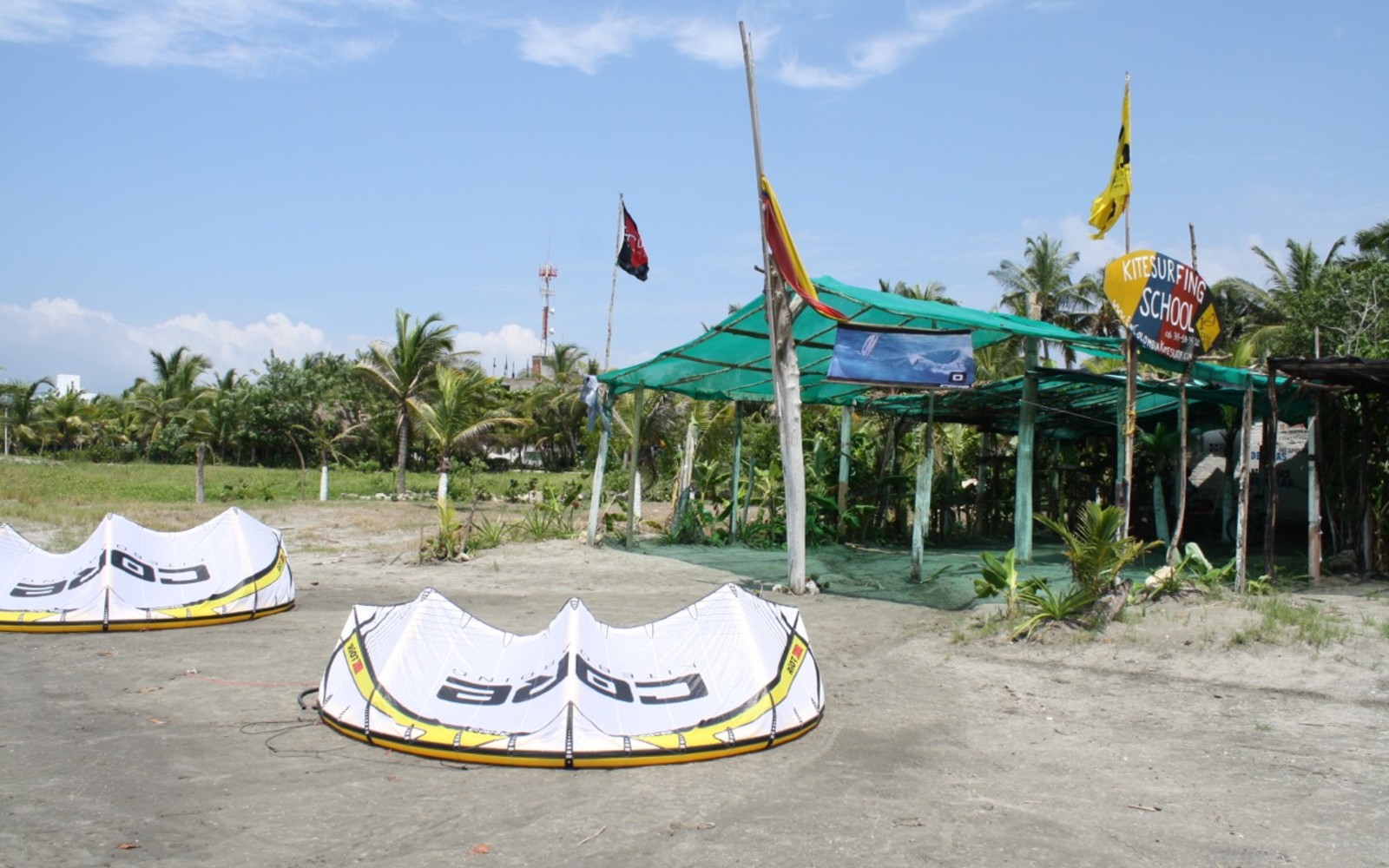 Clase de kitesurf en Cartagena — Cartagena