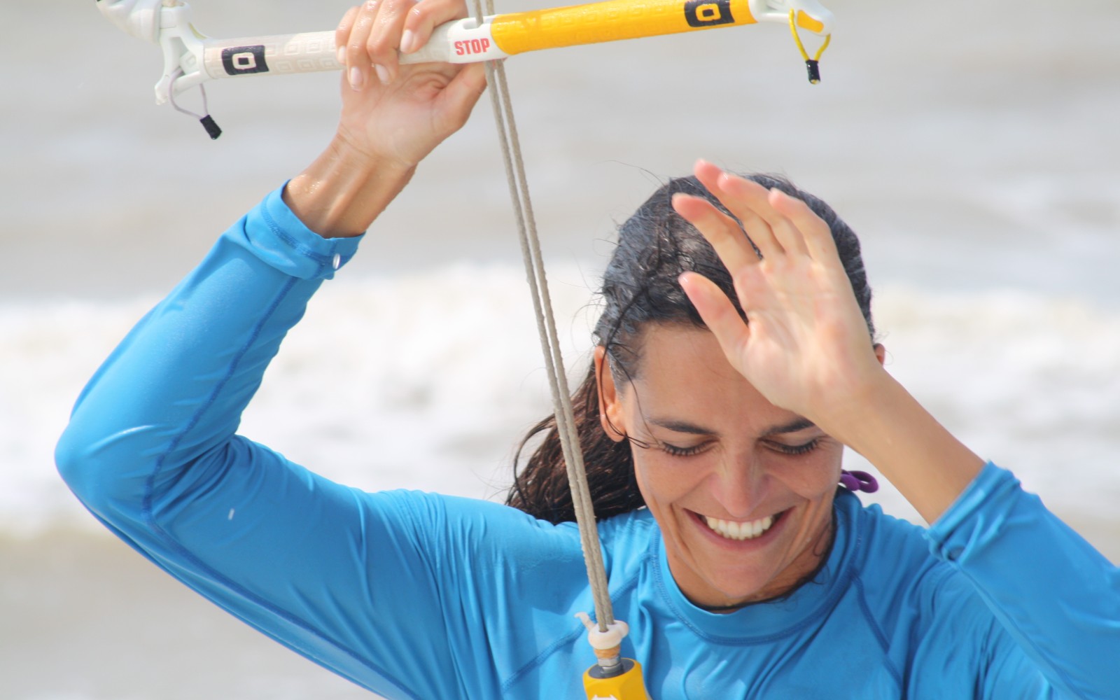 Clase de kitesurf en Cartagena — Cartagena